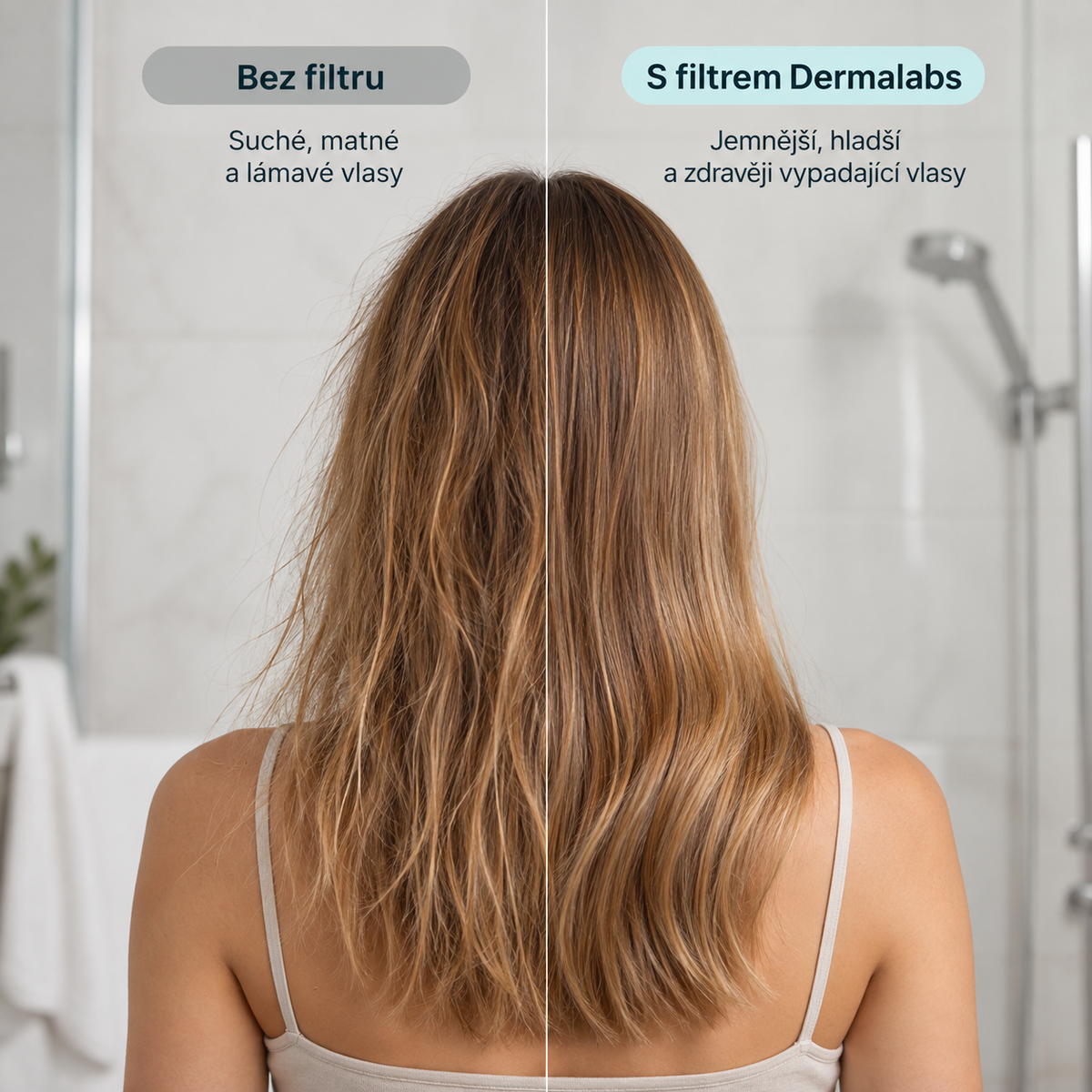 DermaLabs – Sprchová hlavice pro zdravější vlasy a pokožku